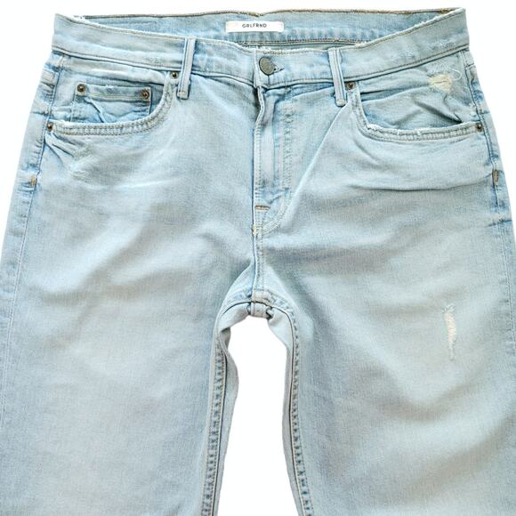 GRLFRND The Candice distressed super skinny mid rise jeans in Hey Jude Sz 30 NEW - Picture 4 of 9